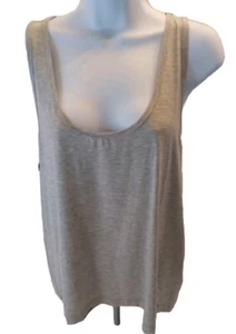 Fourlaps Surge Athletic Tank Mesh Back Sz L 37.5 Technology Gray Flowy NWT - Picture 1 of 7