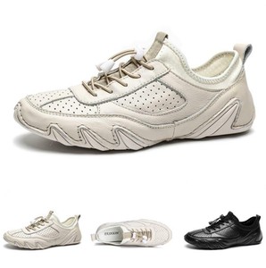 Mens Leisure Leather Shoes Driving Moccasins Pumps Slip on Loafers Flats 38-45 L