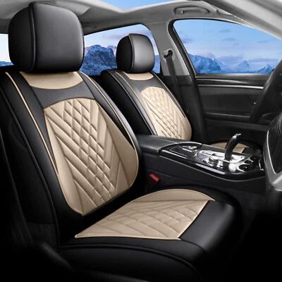 For Nissan Murano 2011-2024 Car Seat Cover PU Leather Front & Rear Protector Pad Foto 1 de 4