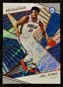 JOEL EMBIID 2018-19 Panini REVOLUTION Basketball Card No.35 Philadelphia 76ers