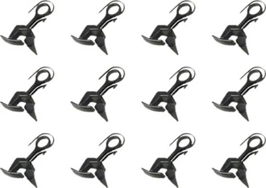 Walthers Cornerstone HO Scale Horn-Hook Train Couplers (X-2F Style) 12-Pack