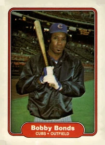 1982 Fleer #588 Bobby Bonds - Picture 1 of 2