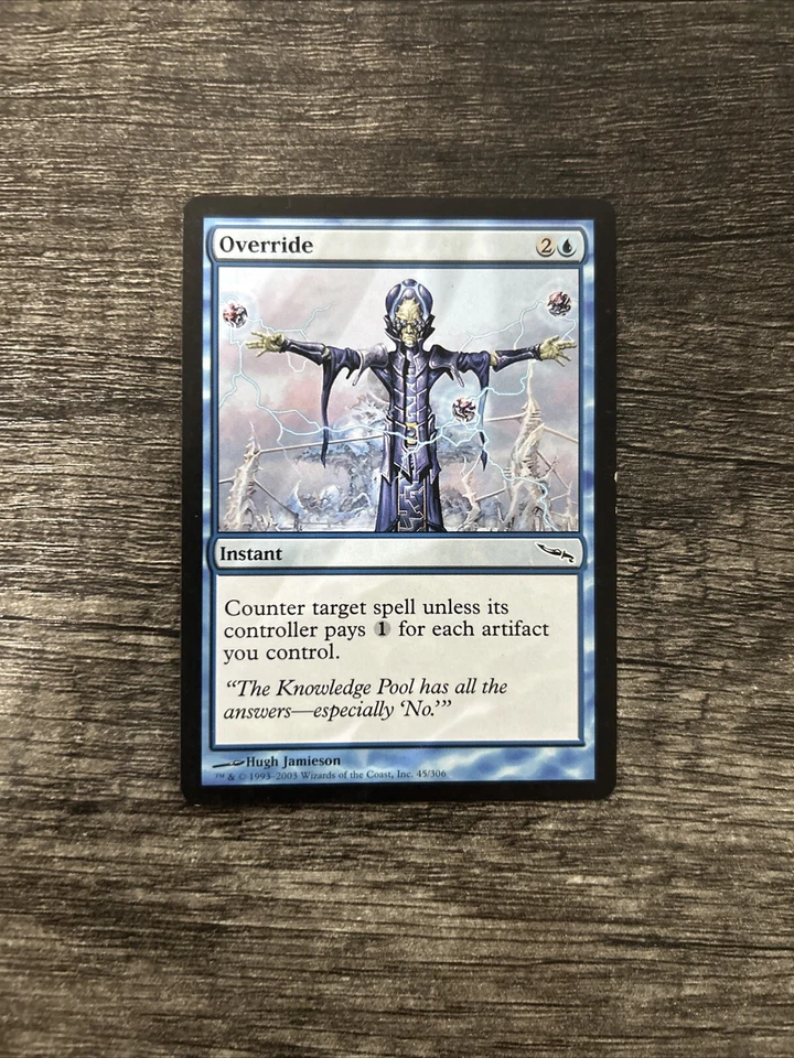 MTG 1x Override x1 LP Mirrodin - Image 1 of 1