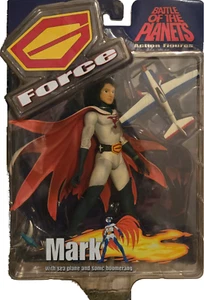 Battle of The Planets Mark Figure with Sea Plane & Sonic Boomerang G-Force 2002 - Picture 1 of 2