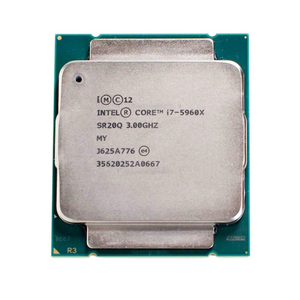 Intel SR20Q i7-5960X 3.0GHz 8-Core 20MB L3 LGA2011-v3 Extreme Edition Processor - Image 1 of 1