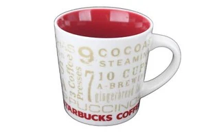 NUEVA STARBUCKS 12 días de Navidad taza de cerámica en caja 2008 taza de café vintage nueva en caja - Imagen 1 de 12
