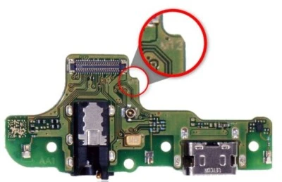 Cable flexible de puerto de carga con placa para Samsung Galaxy A20s repuesto✅EE. UU. Foto 1 de 3