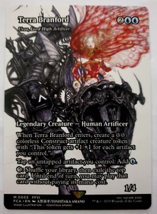 Magic The Gathering Final Fantasy - Terra Branford (Urza) - Borderless Mythic - 0005 casi nuevo - Imagen 1 de 1