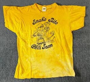 Camiseta Atlética Russell Shlitz Malta Licor Snake Bite Chili Team Años 70 Talla M - Imagen 1 de 6