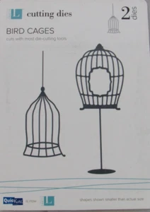 QuicKutz/Lifestyle Crafts Bird Cages 4x4 2 cutting dies REV-0313-D - Picture 1 of 2
