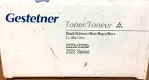 TÓNER genuino Gestetner 2960561 para Gestetner 2222z/2320z/2322 serie CT19 NEGRO - Imagen 1 de 1
