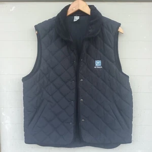 ZF ITALY GILÈ QUILTED SLEEVELESS WORKWEAR CAR RACING F1 RALLY VEST - Picture 1 of 11