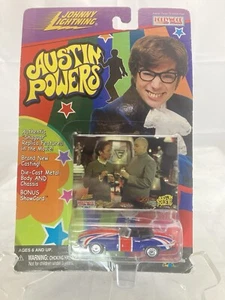 1999 VINTAGE JOHNNY LIGHTNING HOLLYWOOD ON WHEELS AUSTIN POWERS SHAGUAR - Picture 1 of 6