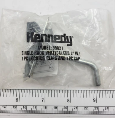 Kennedy 99821 Single Rod Pegboard Hook 2", 0151G - Image 1 of 2