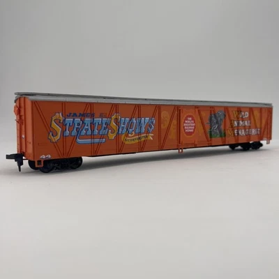 Vintage Walthers HO Great Circus Train Car 44 James E. Strate Shows Elephant Car - Image 1 of 4