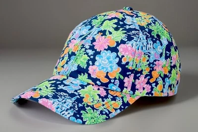 Gorra de béisbol rosa Minnie Daisy Castle Lilly Pulitzer Dreamin de los parques de Disney Foto 1 de 4