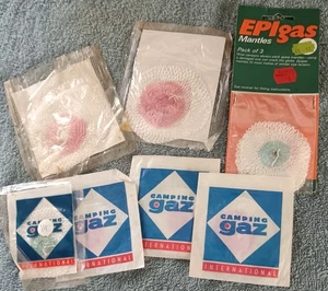 Lantern Mantles: Camping Gaz, Bullfinch, BiAladdin & EPIgas. Total Of 9, Sealed - Picture 1 of 3