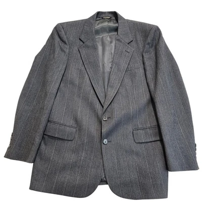 Abrigo Blazer Deportivo Bill Blass 100% Lana Pura De Colección Talla 40 R Hecho en EE. UU.  Foto 1 de 4