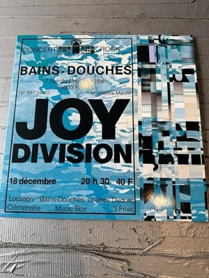 Joy Division - Les Bains Douches LP 2015 DOL Records 1st Press Live Paris NM ALL - Image 1 of 4