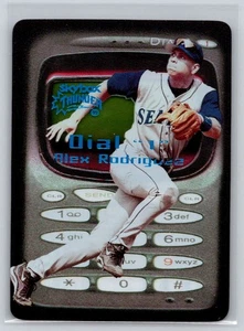 Alex Rodriguez 1999 Skybox Thunder Dial 1 #8D Rare Insert Mariners Acetate HTF - Picture 1 of 4