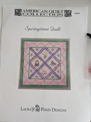 'Springtime Quilt' de Laura J. Perin Designs (Inc TODAS las fibras) Foto 1 de 2