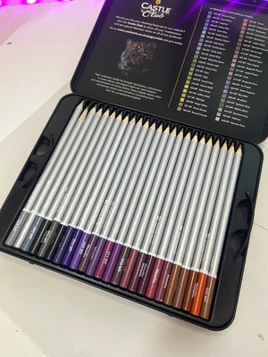 48 castle arts metallic pencils - Image 1 of 4
