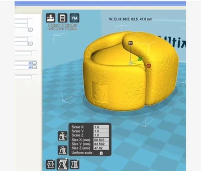 3d Printed 1/35 Soldier Accessory Unpainted Russian hat(10PC)-01 - Image 1 of 3