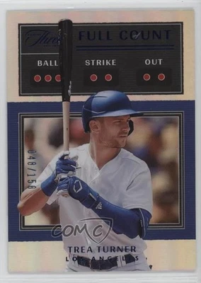 2022 Panini Three and Two Full Count /150 Trea Turner #FC-18 - Image 1 of 2