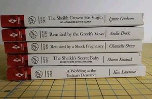 5Harlequin Novel PRESENTS Series - Picture 1 of 3