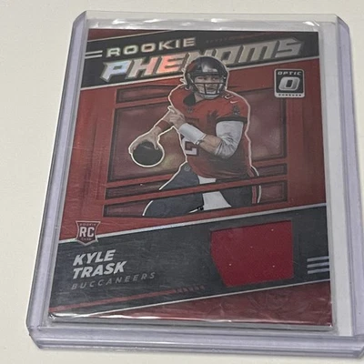 2021 Optic Football Kyle Trask Rookie Phenoms RED Jersey Patch #RP-9 Panini SP - Image 1 of 3