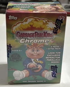 NUOVO 2022 Topps Garbage Pail Kids CROMO 5 Blaster Box 5° Serie 24 Carte GPK - Foto 1 di 1