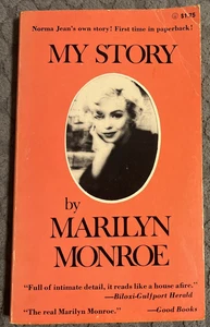 My Story by Marilyn Monroe  PB 1st Print 1976 Y - Bild 1 von 3