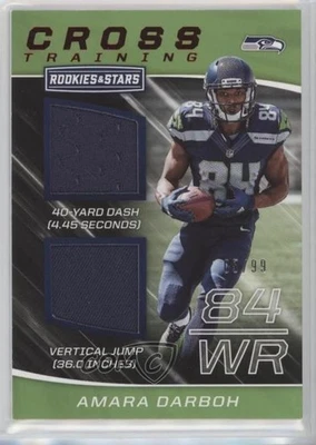 2017 Panini Rookies & Stars Cross Training /99 Amara Darboh #37 RC - Image 1 of 2