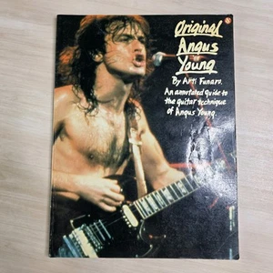 Original Angus Young An Annotated Guide to the Guitar Technique Book Music - Picture 1 of 16