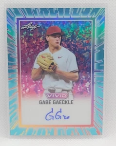 Leaf Vivid Gabe Gaeckle 2025 automático #ed 4/10 - Imagen 1 de 2