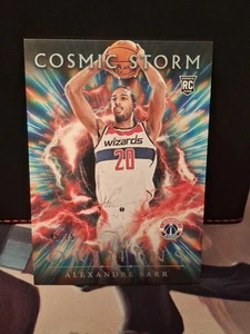 Alexander Sarr 2024-25 Panini Origins /75 Cosmic Storm RC Wizards #21 Rookie  - Bild 1 von 3