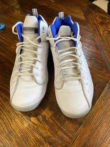 Jordan Jumpman Sz 15 Team 2 Basketball Shoes Men's White Hyper Royal #819176-114 - Picture 1 of 8