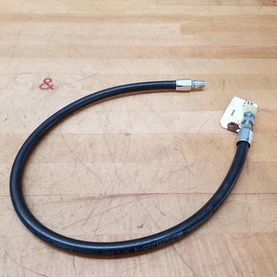 Mangueira de pressão Parker 285-4 com acessórios de mangueira R5-4, 500psi, identificação de 3/16", 25" - NOVA - Imagem 1 de 4