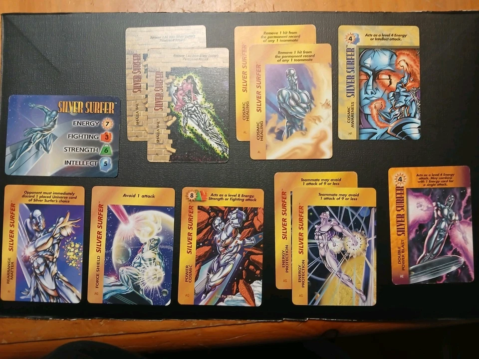Sliver Surfer Marvel DC Image Overpower Lot - Image 1 of 1