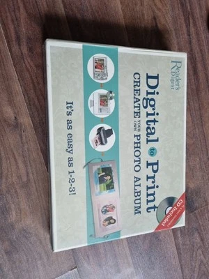 BNIB, READER'S DIGEST 'DIGITAL TO PRINT' CREATE YOUR OWN PHOTO ALBUM (PC & MAC) - Image 1 of 4
