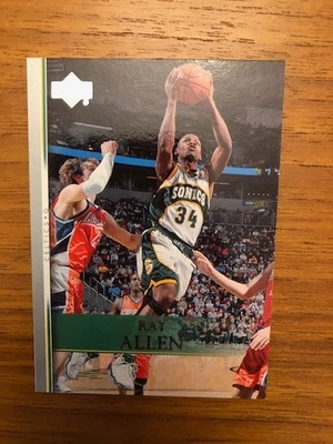 2007-08 Upper Deck Basketball Card Ray Allen #184 NRMT - Image 1 of 2