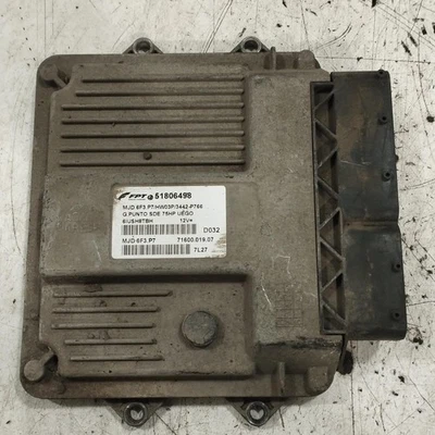 CENTRALINA MOTORE ECU PER FIAT Grande Punto 1° Serie 51806498 diesel 1300 (05>0 - Immagine 1 di 3