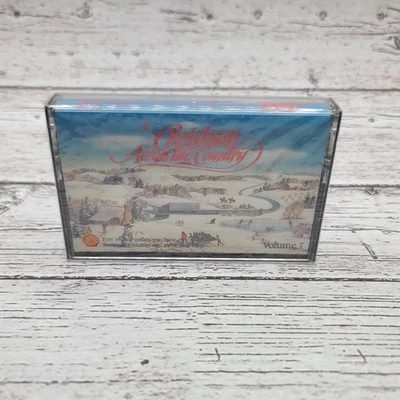 Christmas Across the Country Vol 1 Cassette 1989 Shell Oil Premium Holiday Music Foto 1 de 4