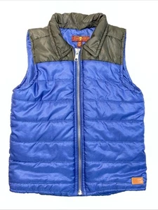 Puffer Vest 7 For All Mankind Boys Size 4T Insulated Zip Up Puffer Vest - Picture 1 of 8