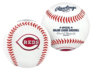 | MLB Team Logo Baseball | Cincinnati Reds | Official | White - Bild 1 von 7