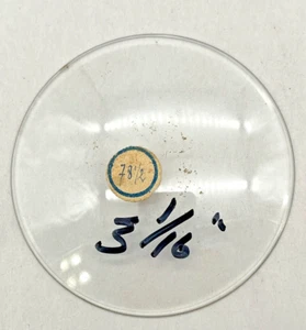 Convex Beveled (1/16") Clock Glass - 3 7/8" Inches (CM53-131) - Picture 1 of 1