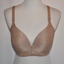 Warner's Play It Cool Beige Wire Free Convertible T Shirt Bra 36 C Style#3281A