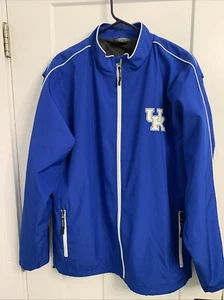 Kentucky Full Zip Jacket By Colosseum Large - Picture 1 of 7