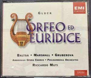 2CD 1982, Ambrosian Opera Chorus - Gluck: Orfeo Ed Euridice - VG! - Picture 1 of 6