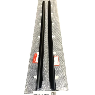 HONDA GENUINE Prelude BB Window Door Molding Weather Strip Outer LH & RH Set OEM - Imagem 1 de 4